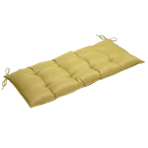 Almofada Assento Para Banco Futton 110x45cm - Amarelo