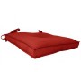 Almofada Para Cadeira 40x40cm Moond - Vermelho