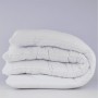 Pillow Top Solteiro Fibra Siliconizada Em Flocos Branco