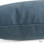 Travesseiro De Corpo Body Pillow Veludo 40x130cm Azul Tibet