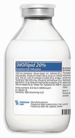 SMOFLIPID 20% - 100ml - Uso Hospitalar sob prescrição médica