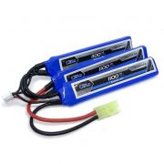 Bateria Lipo - 11.1V/3S (3 packs) - 1100mAh - 20C - LM