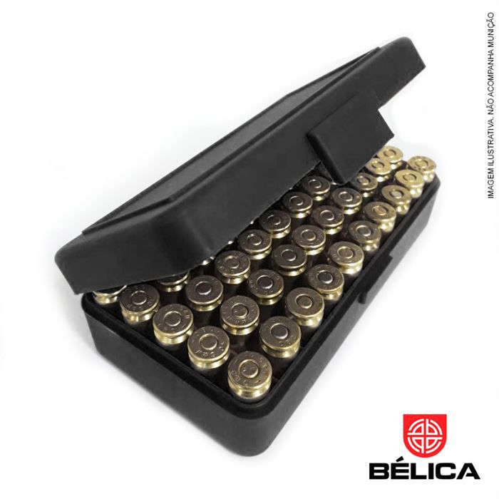 Caixa para 50 munições .40 (7,65 - 9mm - 380) - Bélica