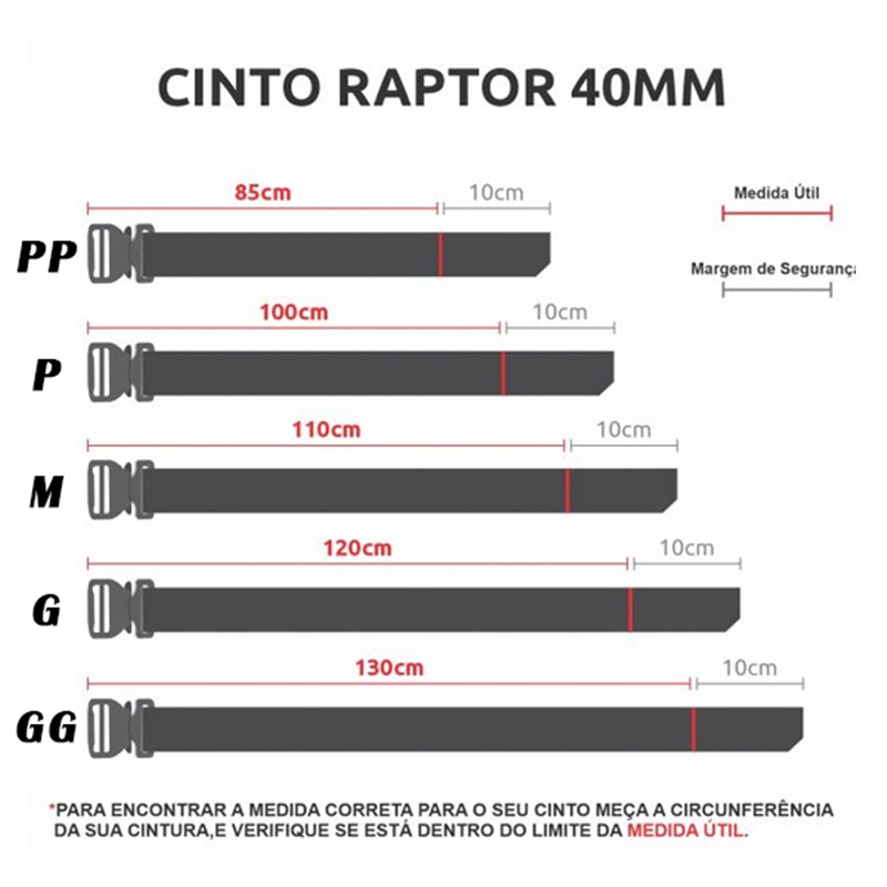 Cinto Raptor Bélica 40mm - Coyote
