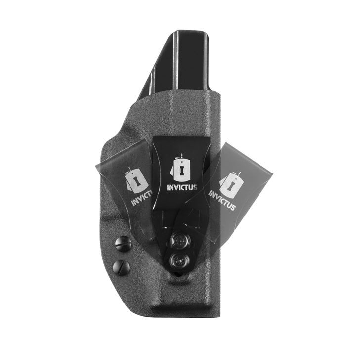 Coldre Velado IWB Kydex Invictus Glock Compact G19 / G23 / G25