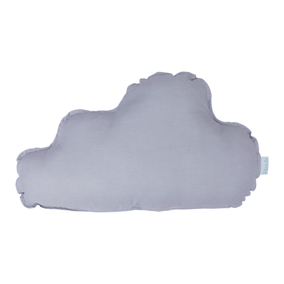 Almofada nuvem grande cinza névoa
