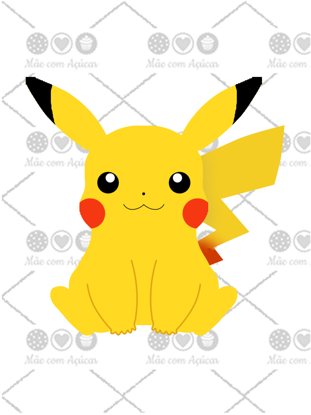 Cortador De Biscoito Pikachu (Tema Pokémon)