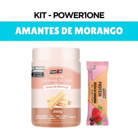 Kit Power1One - Os amantes de morango