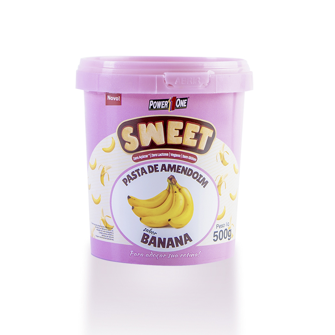 Pasta de Amendoim Sweet sabor Banana 500g