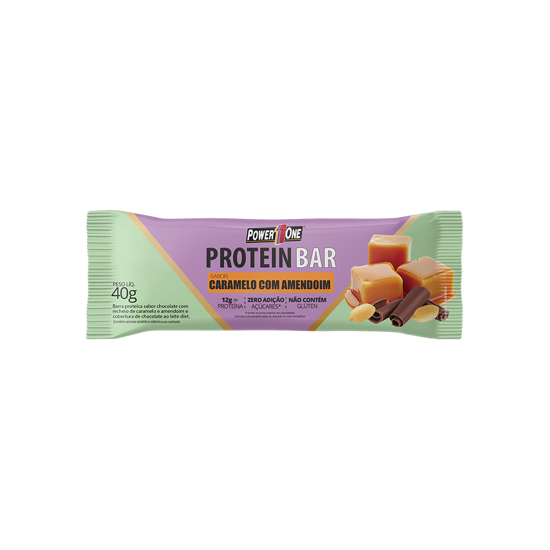 ProteinBar sabor Caramelo com Amendoim 40g