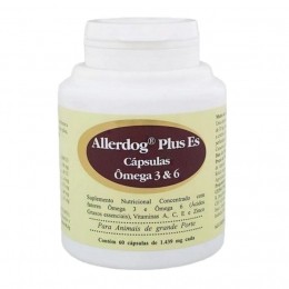 Allerdog Plus Es 60 Cápsulas Cepav Suplemento Omega 3 e 6