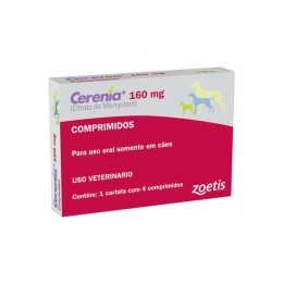Cerenia de 4 Comprimidos 160 mg Zoetis Para Cães