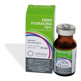 Enrofloxacina 10% Injetável Fabiani 10ml