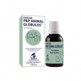 Fator P&P Animal Glóbulos Homeopático Arenales 26g