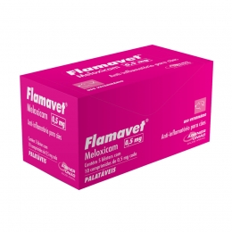 Flamavet 0,5mg Display 50 Comprimidos - Validade/Novembro/2021