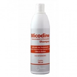Micodine Shampoo Syntec Cetoconazol e Clorexidine 500ml