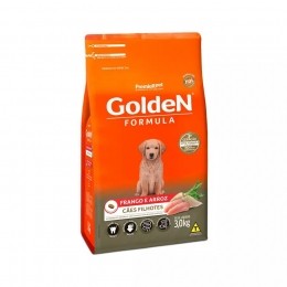 Ração Golden Formula Cães Filhotes Frango e Arroz 3kg