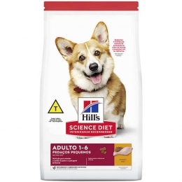 Ração Hill's Science Diet Pedaços Pequenos para Cães Adultos - 800 g