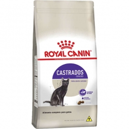 Ração Royal Canin para Gatos Adultos Castrados - 400 g