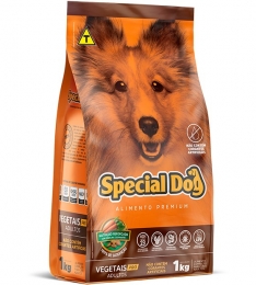 Ração Special Dog Premium Vegetais Pró para Cães Adultos - 1 Kg