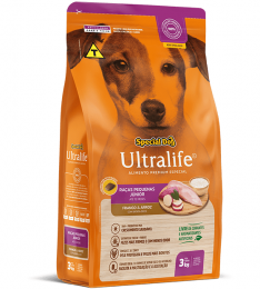 Ração Special Dog Ultralife para Cães Filhotes Raças Pequenas - 3 Kg