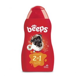 Beeps Shampoo 2 Em 1 Melancia Pet Society 500ml