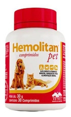 Hemolitan Pet - 30 Comprimidos