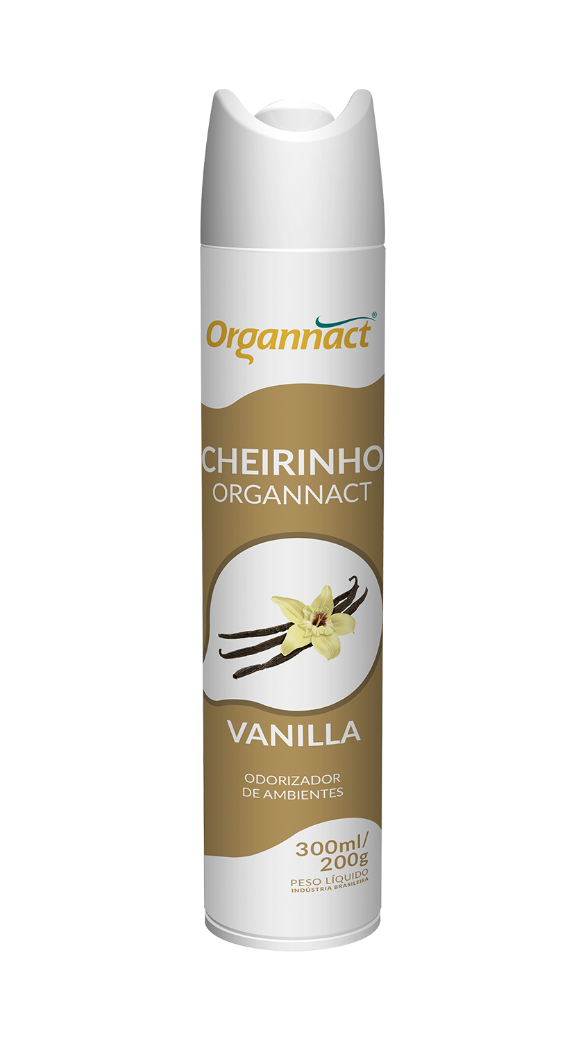 Cheirinho Organnact Vanilla 300ml/200g