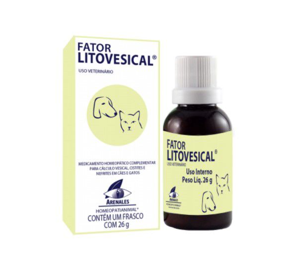 Fator Litovesical Homeopático Arenales 26g