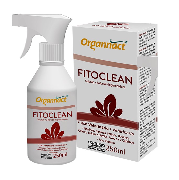 Fitoclean Solução Higienizadora Spray 250ml Organnact