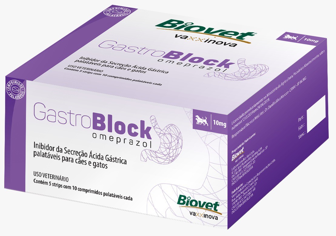 Omeprazol Gastroblock 10mg Display 50 Comprimidos  
