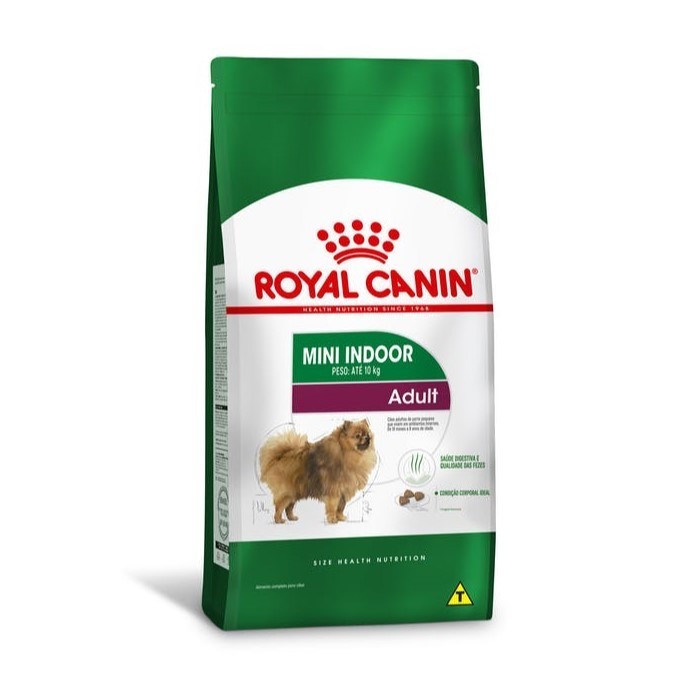 Ração Royal Canin Adult Mini Indoor 2,5kg