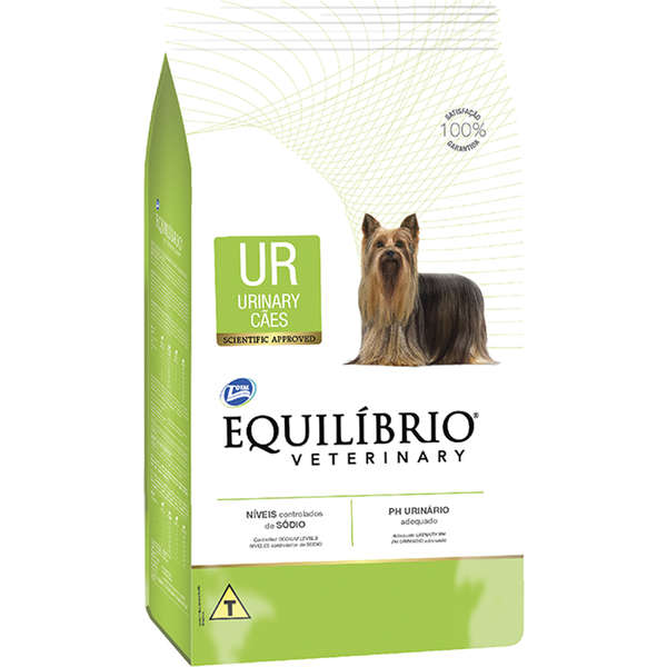 Ração Total Equilíbrio Veterinary UR Urinary para Cães Adultos - 2 Kg