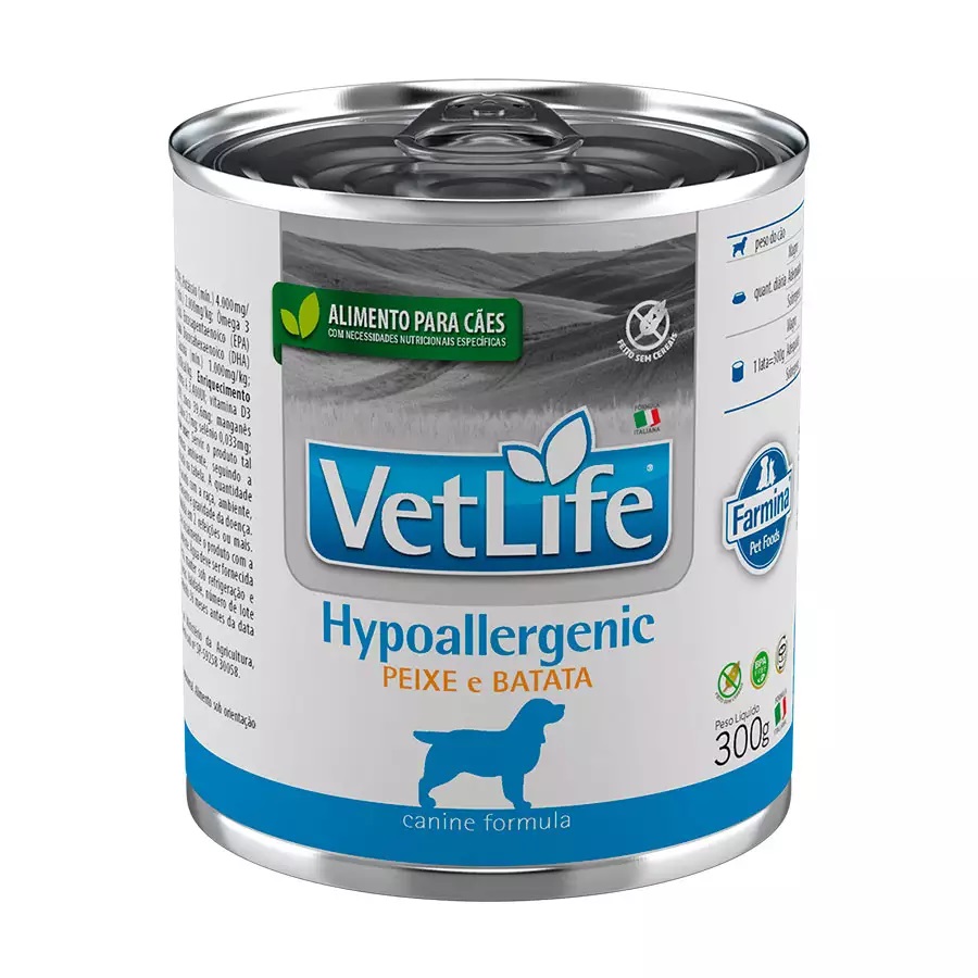 Ração Úmida Farmina Vet Life Hypoallergenic Para Cães 300g