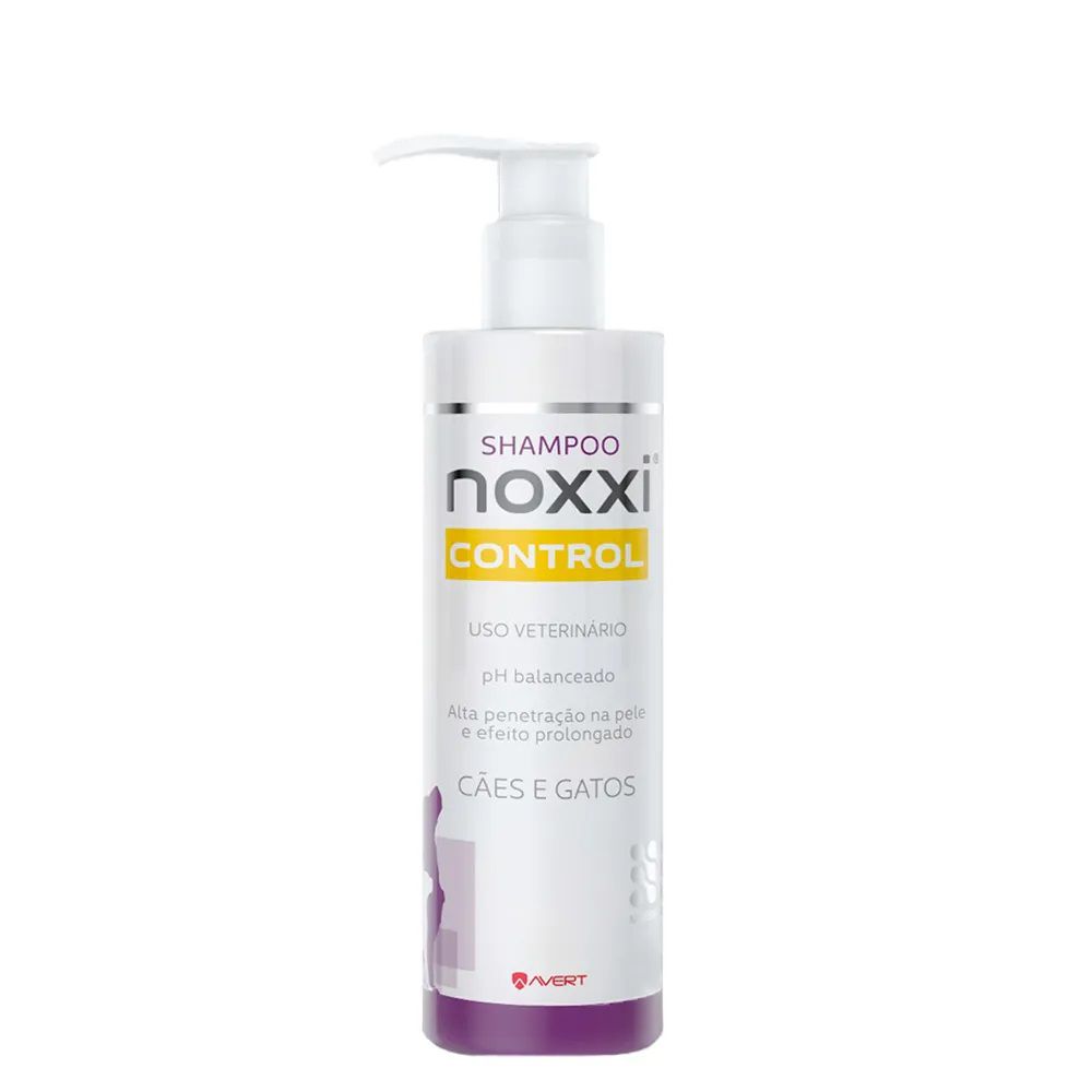 Shampoo Noxxi Control Avert Cães E Gatos - 200 Ml