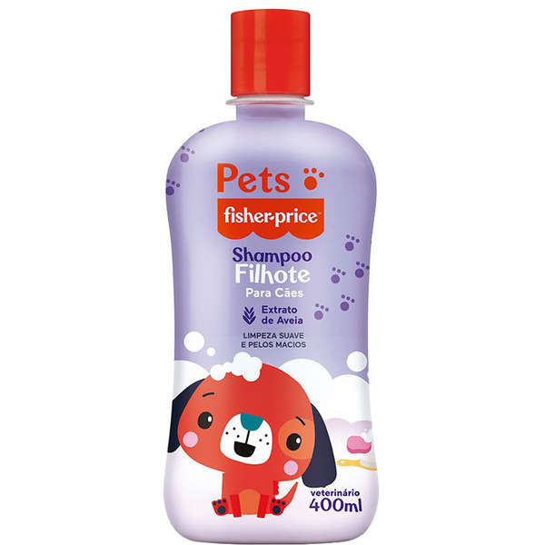 Shampoo Pets Fisher Price Cães Filhotes - 400 Ml
