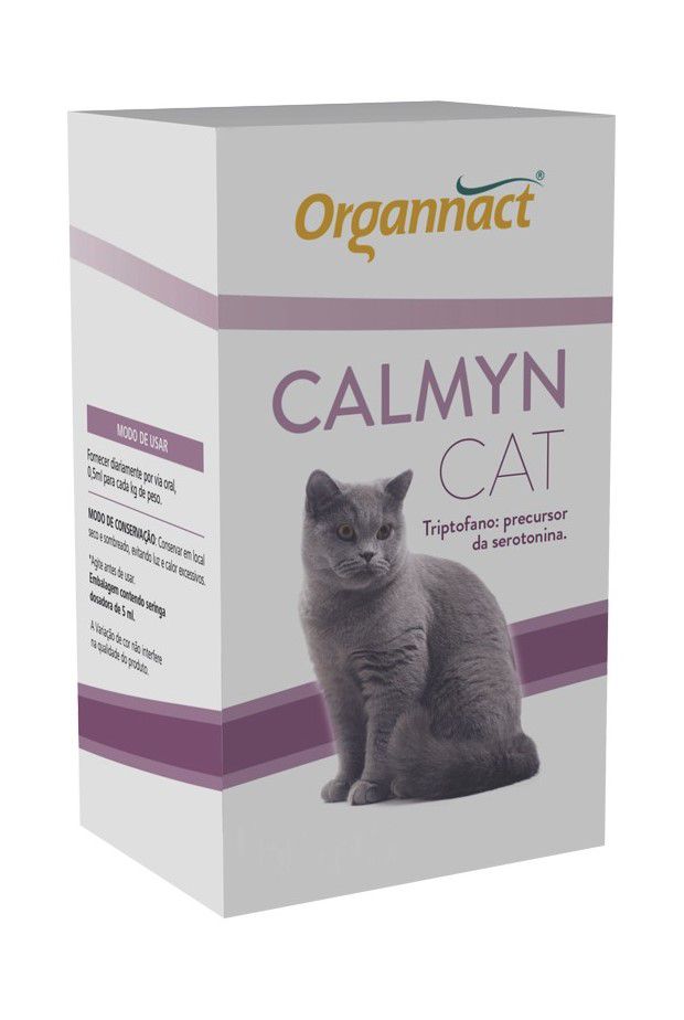 Suplemento Alimentar Organnact Calmyn Cat - 30 Ml