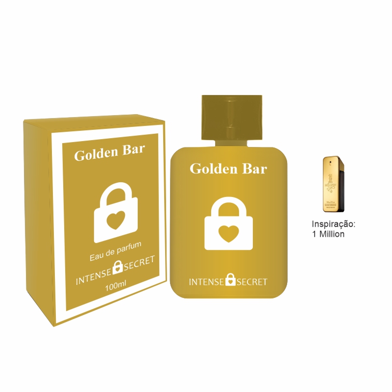 Golden Bar Eau de Parfum 100ml Masculino Intense Secret