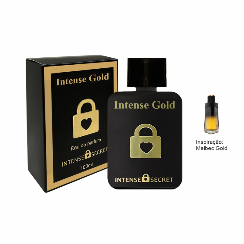 Intense Gold Eau de Parfum 100ml Intense Secret - Masculino