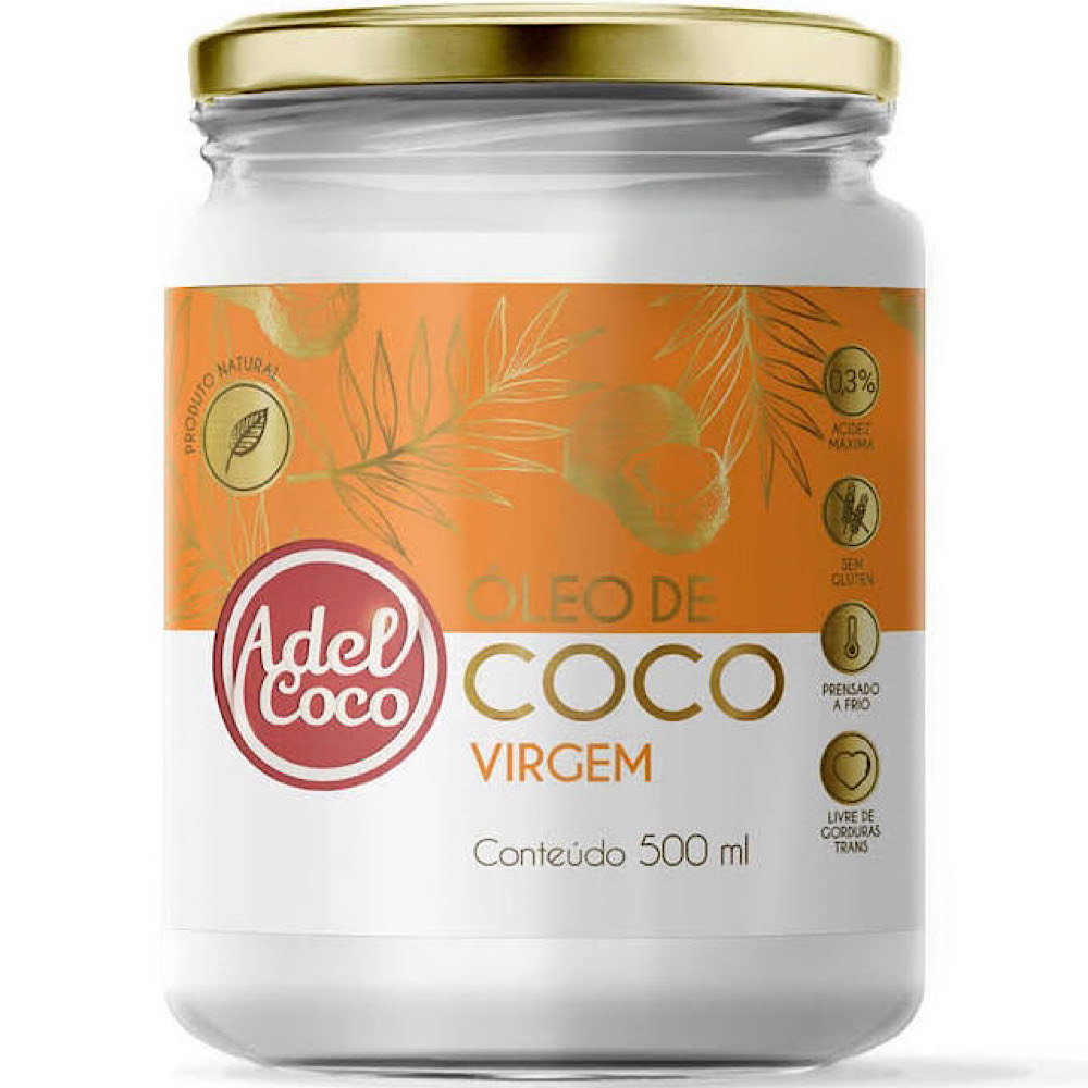 Óleo De Coco Virgem Premium - 500ml