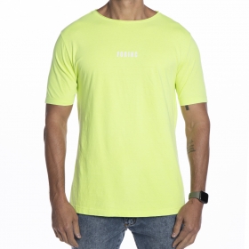 Camiseta neon verde limão