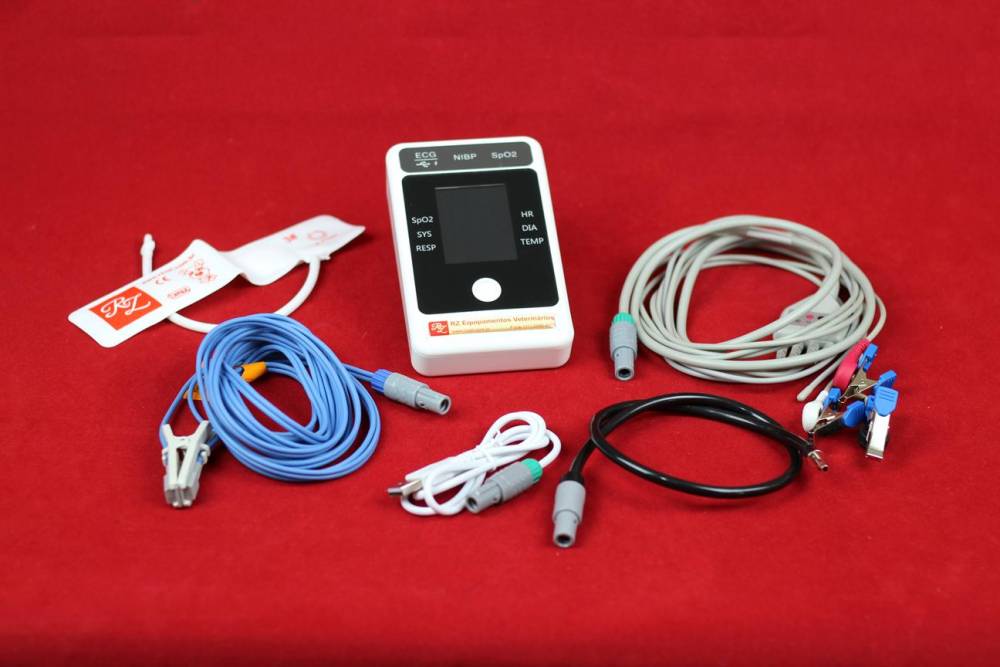 R1000VET Monitor Veterinário Ultra Portátil