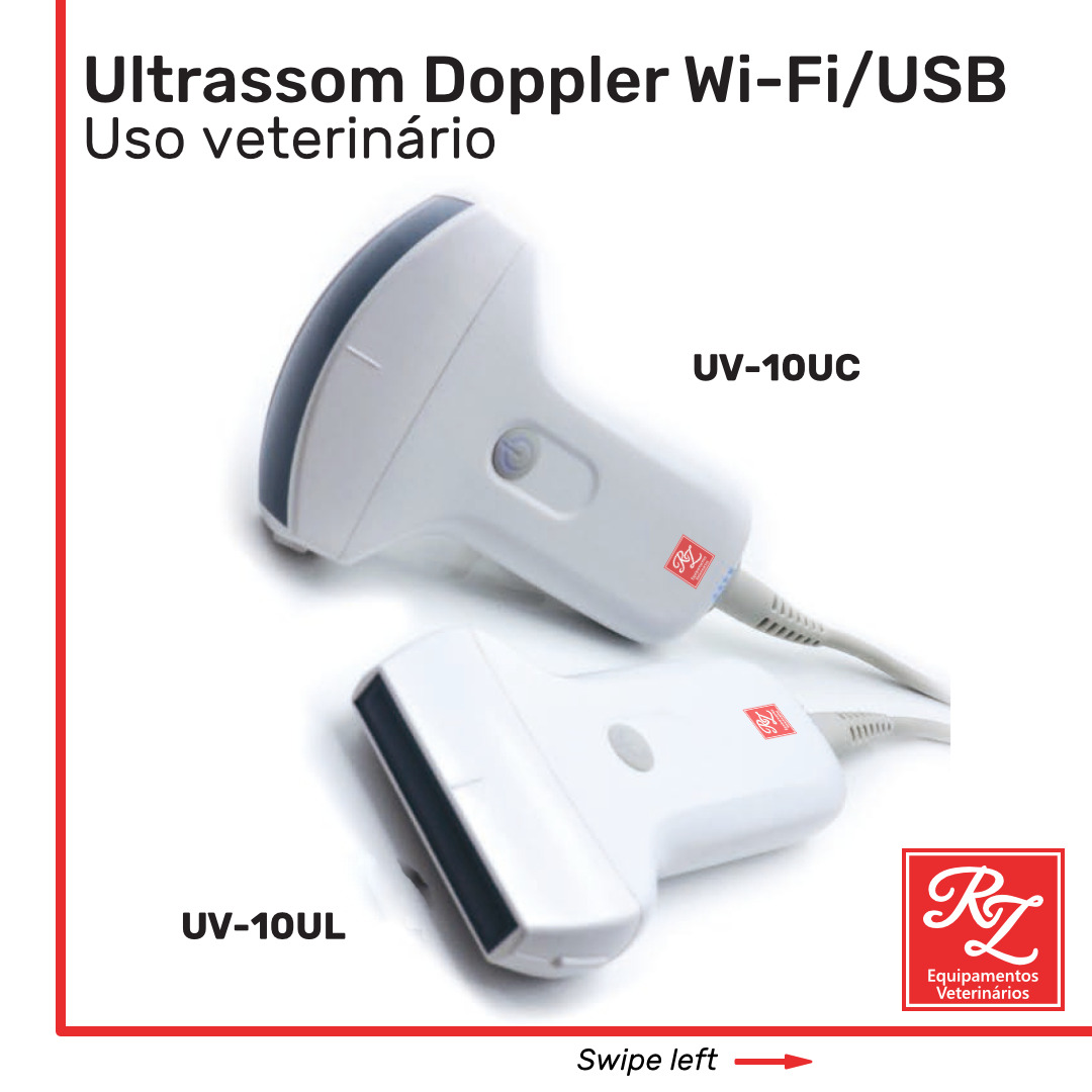 Ultrassom Doppler Wi-Fi/USB