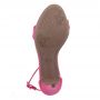 Sandália feminina Via Marte 21-17002 salto 7cm agulha fivela