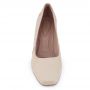 Sapato Scarpin Feminino Usaflex AC2526007 salt bloco Vanilla