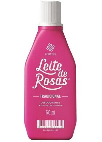 Desod Leite de Rosas Tradicional 60ml - Foto 0