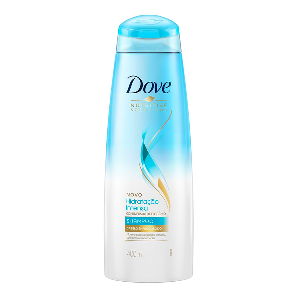 Shampoo Dove Hidratação Intensa com Infusão de Oxigênio 400ml - Foto 0