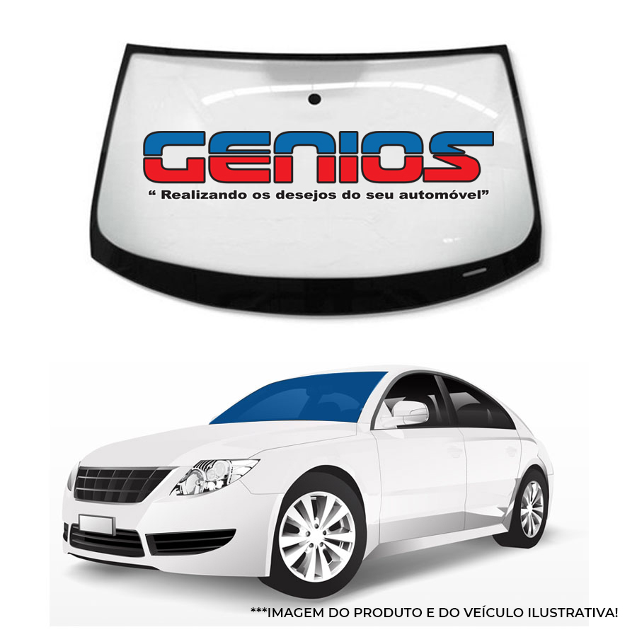 Parabrisa Acústico Com Sensor Ford Fiesta 2012 a 2019 Agc