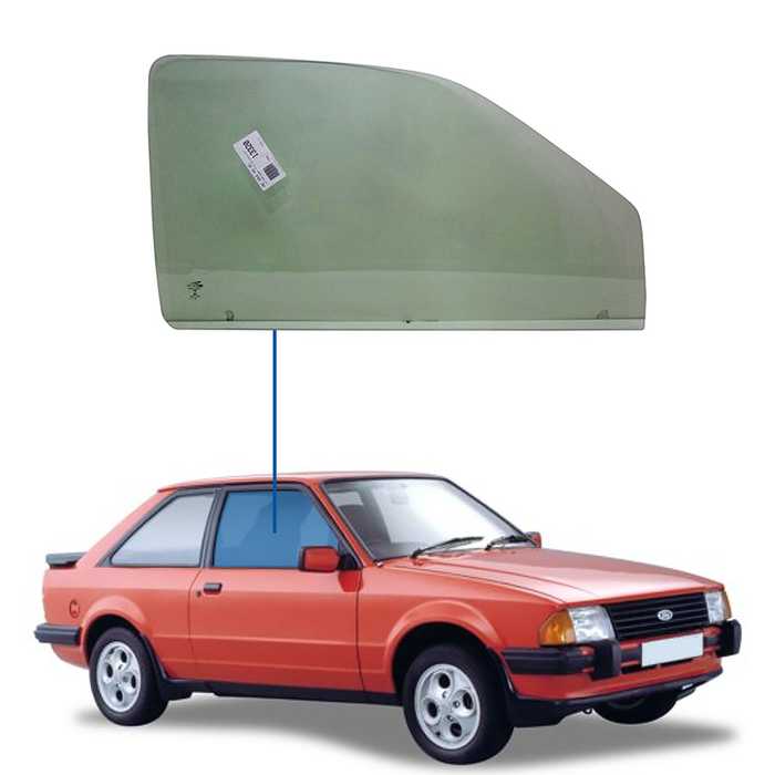 Vidro Porta Dianteira Direita Ford Escort 1991 a 1997 / Escort Sw  1998 a 2001 / Volkswagen Pointer 1991 a 1997 Vetroex