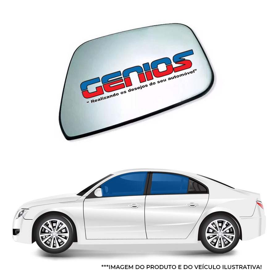 Vidro Porta Dianteira Esquerda Chevrolet Celta 2000 a 2015 / Prisma 2006 a 2012 Fanavid